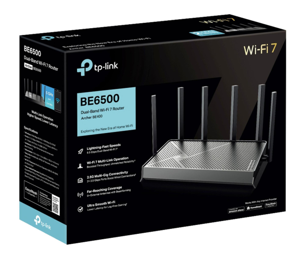 TP-Link Archer BE400 (6500Mb/s a/b/g/n/ac/ax/be) USB 3.0 - 1481444 - zdjęcie 4